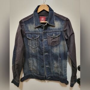 Philipp Plein Blue Denim Jacket Size M Run Small Fits Like A Size Small.